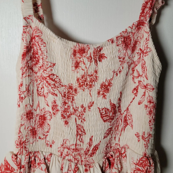 Lost + Wander Paradise Song Maxi Dress | Artisan Red Dress | Boho Cottagecore Sm - Picture 4 of 9